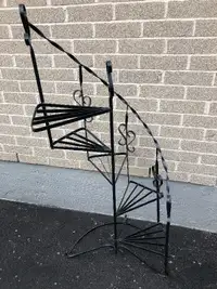 Wrought Iron Outdoor Plant Stand