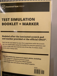 Gmat test simulation booklet