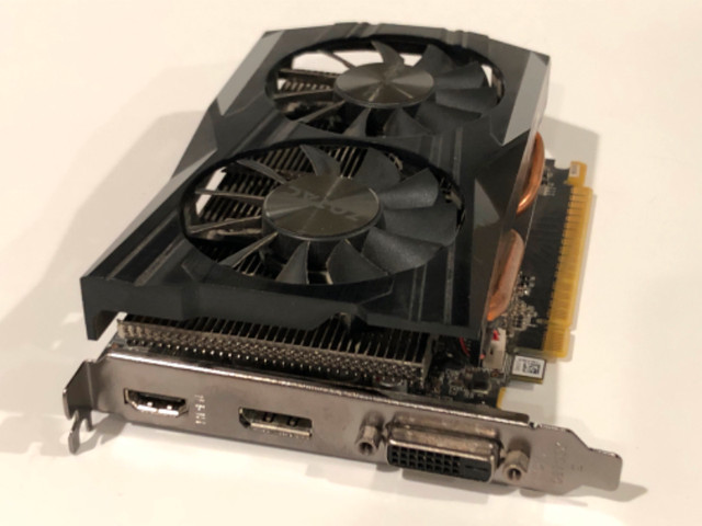 Zotac GTX 1050Ti 4GB Video Card in System Components in City of Toronto - Image 2