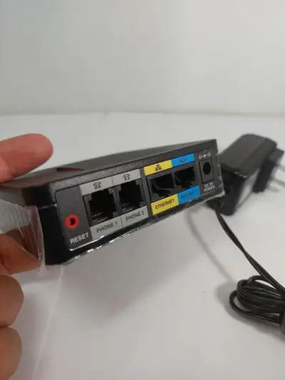 Cisco VOIP ATA, 2 independent phone/fax ports, router, View more