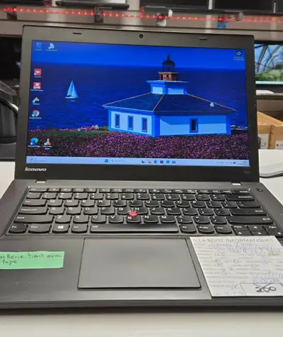 Laptop Lenovo ThinkPad T440 - i5-4300U 8Go RAM SSD NEUF 256Go, View more
