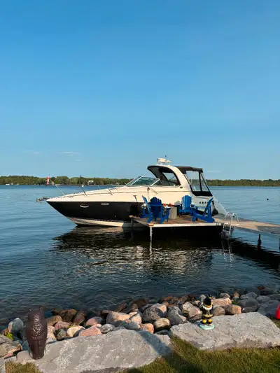2008 Rinker Express 330. Showroom model. Mint condition. Cover slip at Lagoon City Marina. Fresh wat...