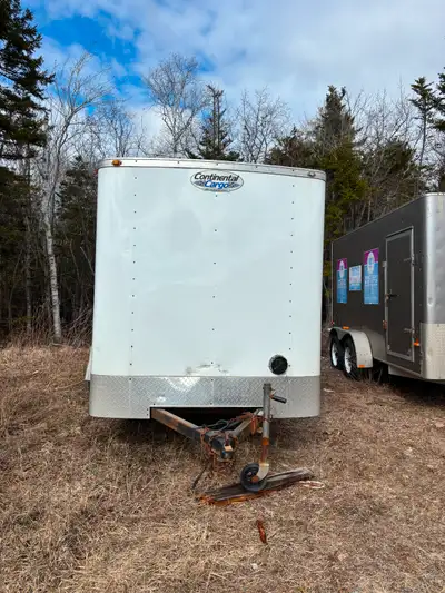 2019 Continental Cargo 25th Anniversary Edition. 10' (length) x 6' (width). Barn doors for the rear...