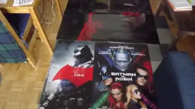 BATMAN MOVIE POSTERS 1997-2022/DC SUPERHERO, View more