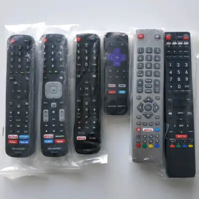 Sharp tv remote control, roku tv , View more