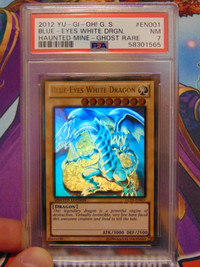 (LOT 1/2) PSA Graded Yugioh Cards Ghost Rare 1st Edition