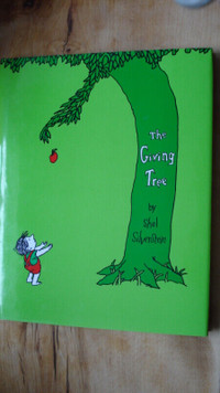 The Giving Tree by Shel Silverstein - hardcover book