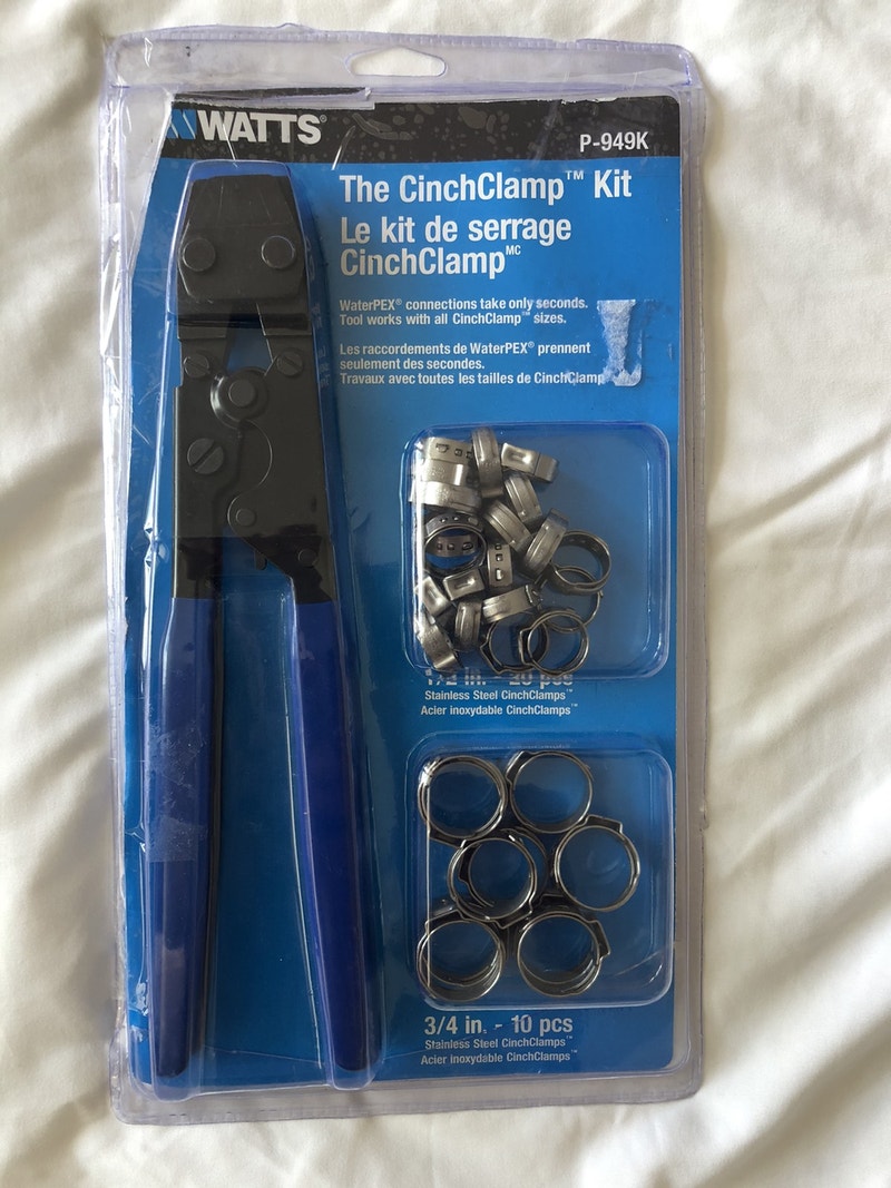 WATTS CINCHCLAMP KIT Hand Tools Brockville Kijiji