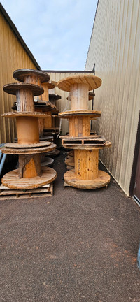 Free large wooden reels