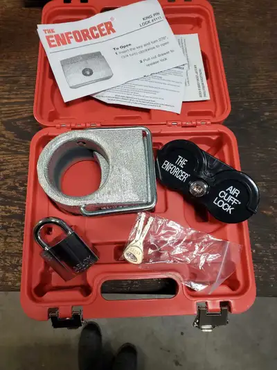 The Enforcer King Pin Lock Set # 1111 , heavy duty