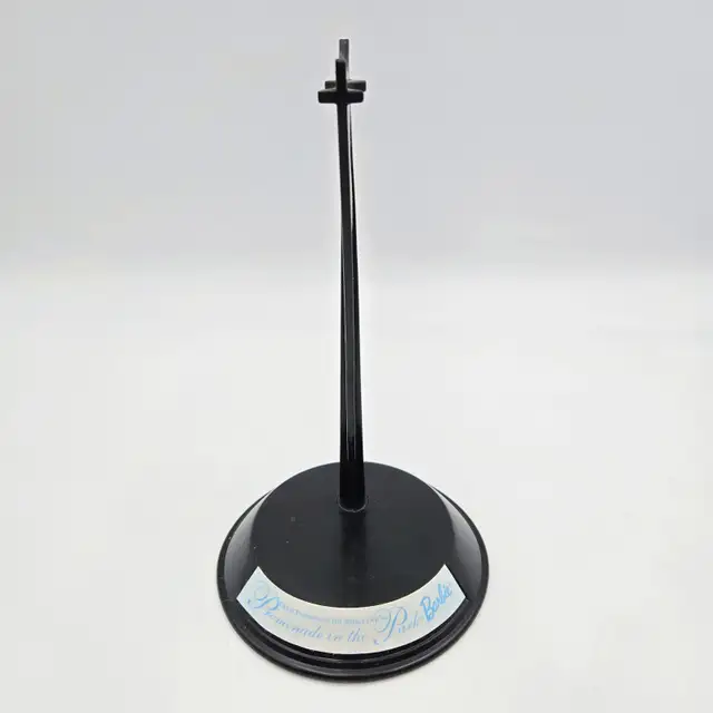 Promenade In The Park Barbie Stand Parasol Black Blue 1997 18630 in Arts & Collectibles in Strathcona County - Image 5