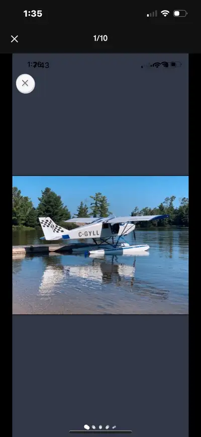 !2021 Bush Caddy 164 on EDO 2440 floats ONLY 175hrs and counting .Lycoming IO-390 w/Catto prop Beaut...