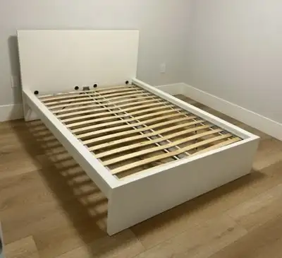 IKEA White Double/Full Size Malm bed frame only, View more