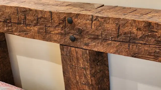 Bed Custom Hand Hewn in Bedding in Kawartha Lakes - Image 5