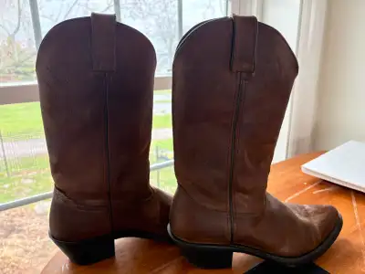 Durango Women’s 11" Western Boots - Distressed Tan Leather (Size, View more