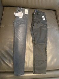 Hudson and Gap girls jeans skinny style size 7