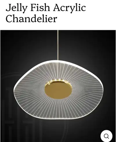 Jelly Fish Acrylic Chandelier, View more
