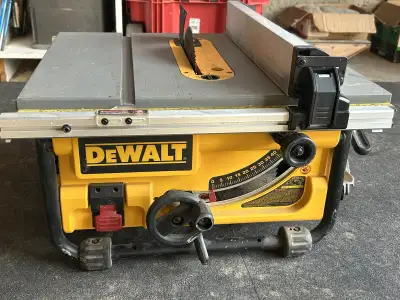 Dewalt portable table saw dw745, View more