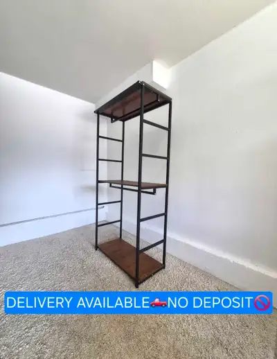 DELIVERY AVAILABLE Big Clothing Rack/Storage Unit/Wardrobe Rack, View more