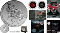 Batman V Superman $20 Silver & Lenticular Coin SET with BATMAN