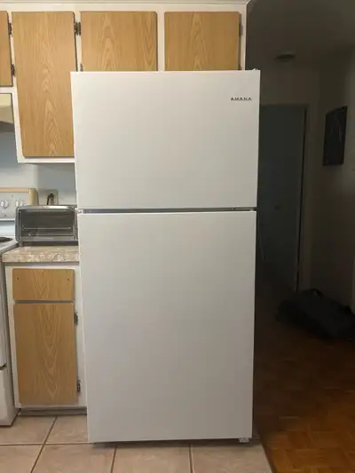 AMANA Refrigerator — 8 months old — good condition — $425 OBO, View more