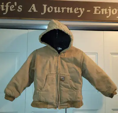 Toddlers Carhartt quilted coat / Youth Logo 7 Green Bay jacket, View more