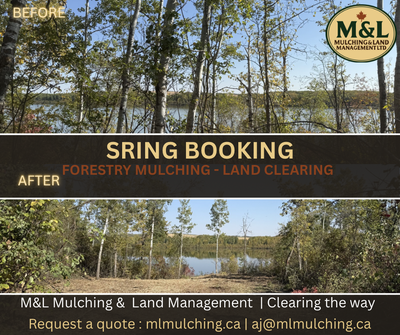 Need land opened up this spring? We do forestry mulching, brush mowing, and land clearing for acreag...