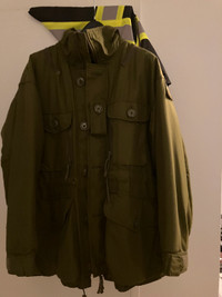 Canadian army winter  parka with gortex liner 6740