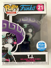 T.J. (Black) Funko Pop! MIB Limited Edition Spastik Plastik 21