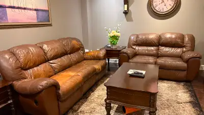 Leather Recliner sofa for sale, View more