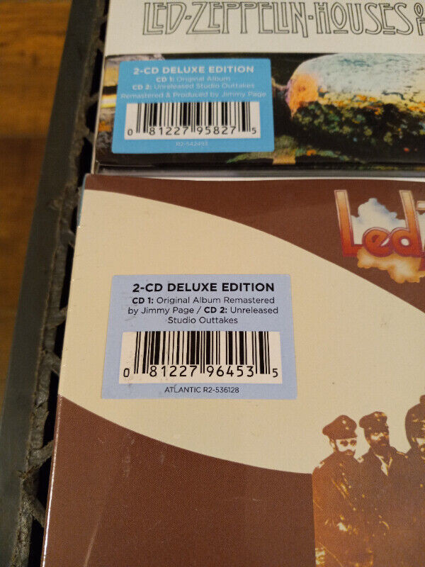 Led Zeppelin 2014 2 CD Deluxe Still Sealed New Various Lot in CDs, DVDs & Blu-ray in Trenton - Image 2