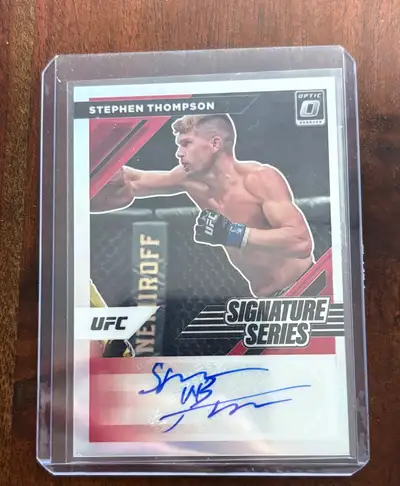 Stephen Thompson AUTO UFC Card, View more