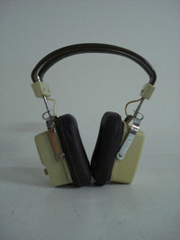 Vintage AM Radio Stereo Headphones