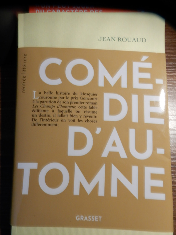 Le plus récent ouvrage de Jean ROUAUD et le Prix GONCOURT dans Manuels  à Sherbrooke