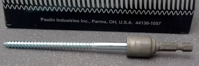36 - 1/4 x 4-inch Hex Head Lag Bolt Screws, Nut Driver in Hardware, Nails & Screws in Edmonton - Image 3