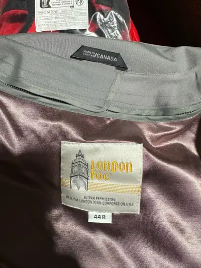 Men’s London fog trench coat, View more