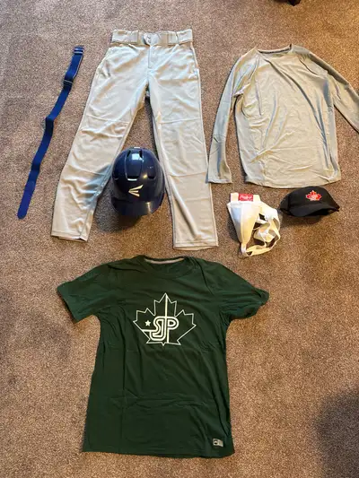 Men’s Medium baseball outfit bundle, View more