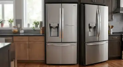  LG LHFS28XBS 28 cu. ft. French 3-Door Refrigerator, View more