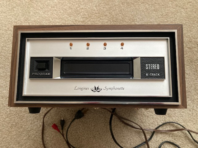 Vintage Longines Symphonette Stereo 8-Track Player Model LTP-15 in Arts & Collectibles in Calgary