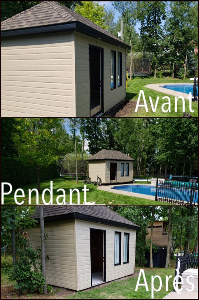 Déplacement de cabanon + mise à niveau / Shed relocation + level in Outdoor Tools & Storage in Gatineau - Image 4