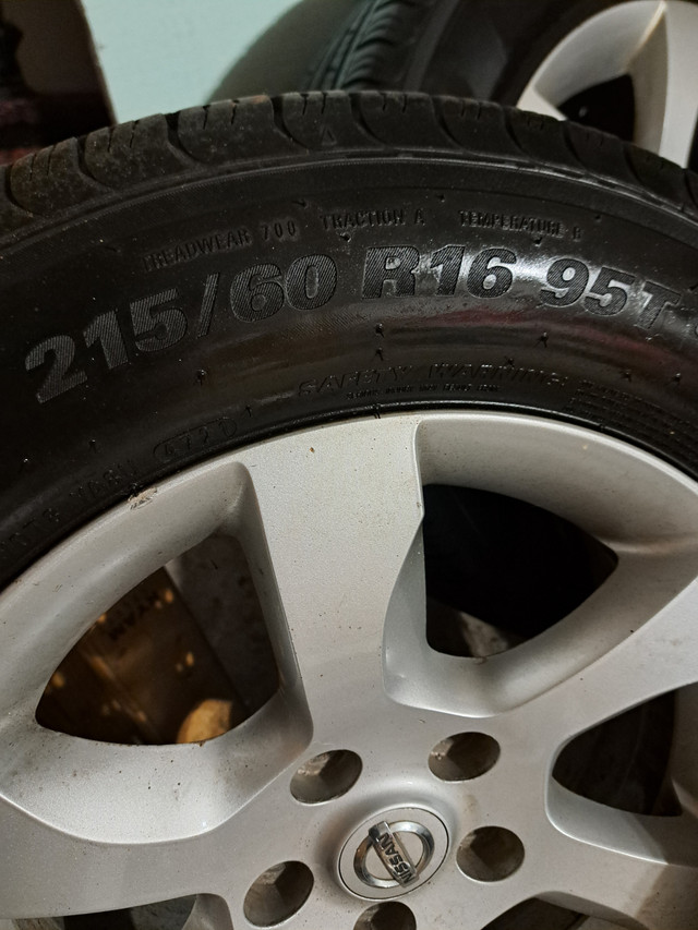Rims and tires  215/60/R16 95T in Tires & Rims in Gatineau - Image 4