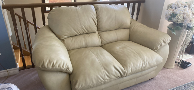 Leather Sofa and Loveseat for sale in Couches & Futons in Peterborough