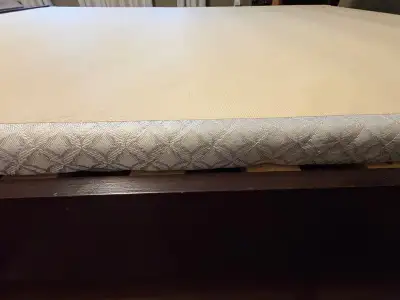 Low profile queen box spring (makes bed lower) , View more