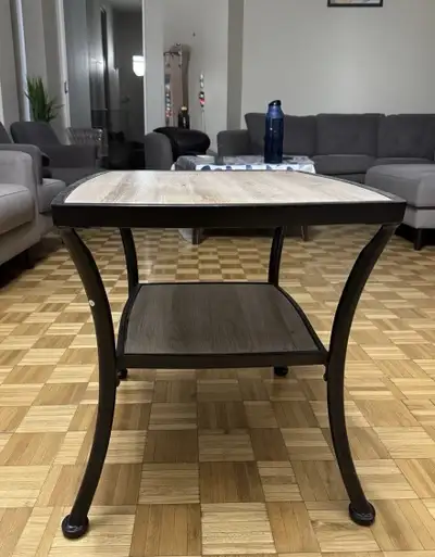 For Sale-Modern Two-Tier Side/Coffee Table - Like New!, View more