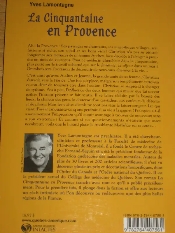 Yves Lamontagne - La cinquantaine en Provence in Other in Sherbrooke - Image 3