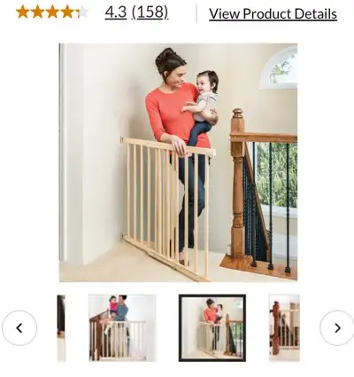 Safety Gate New Baby Gate Stairs Gate Sealed Box, View more
