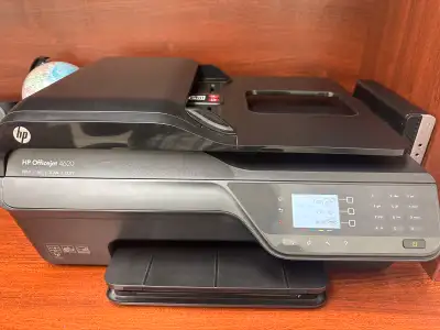 Hp all in one. All the features works great. You have to buy the ink cartridge or refill the existin...