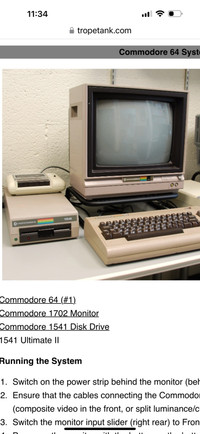 Looking for a vintage C64 system