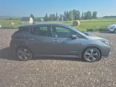 2018 Nissan LEAF SL with 191,000 km. The main EV battery was replaced by Nissan in 2022, making it s...