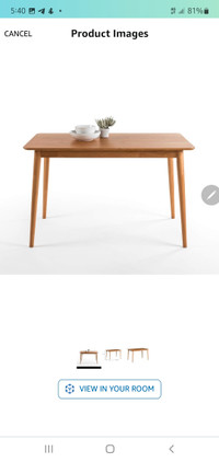 dining table like new few months used 